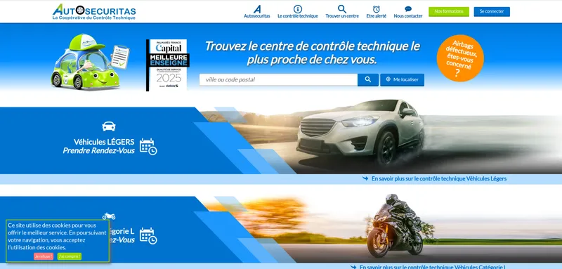 Autosecuritas - Plateforme Intranet