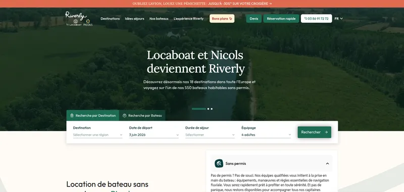 NICOLS - Tourisme Fluvial & E-commerce